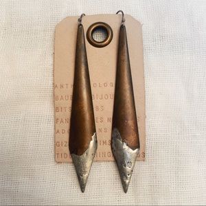 ANTHROPOLOGIE Vintage-Inspired Pendant Earrings